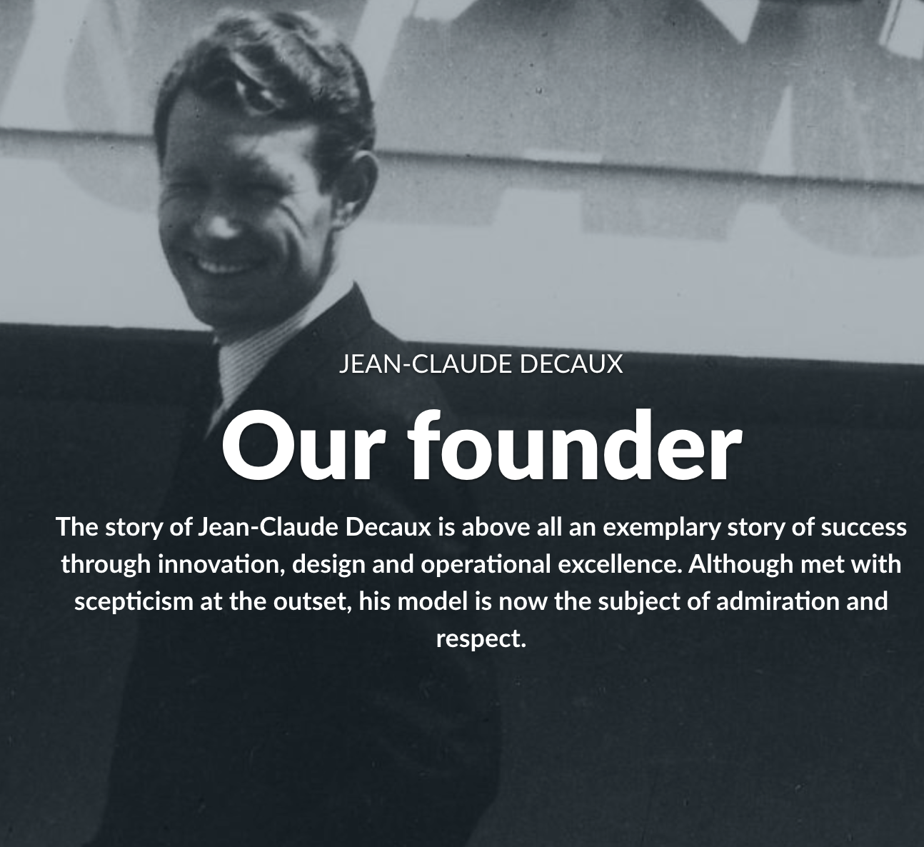 JCDecaux founder